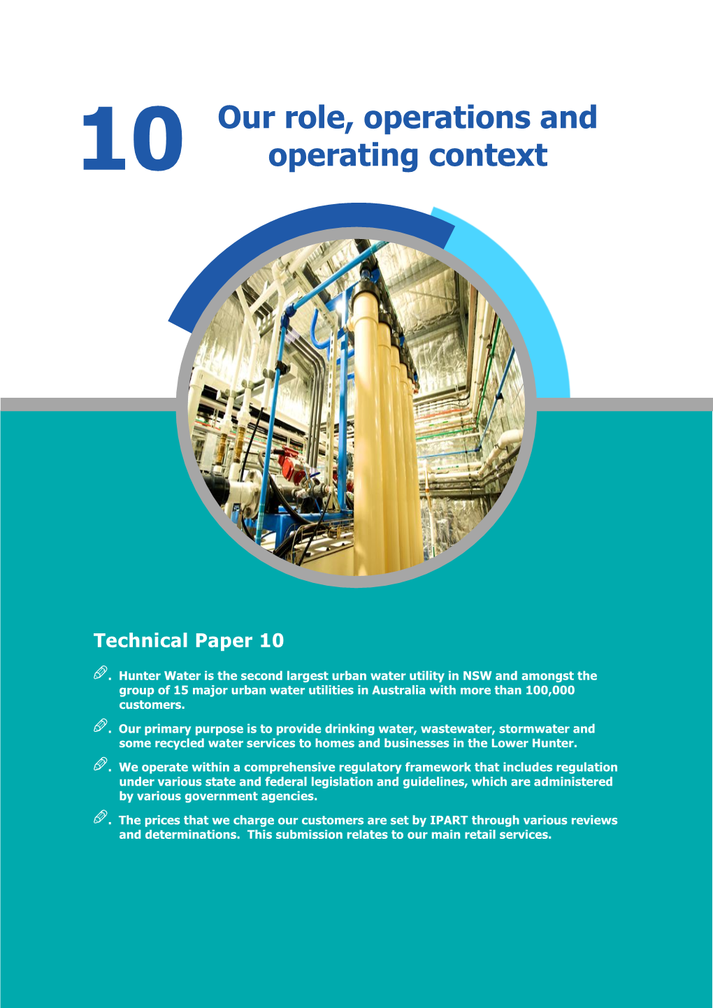 Our Role, Operations and Operating Context