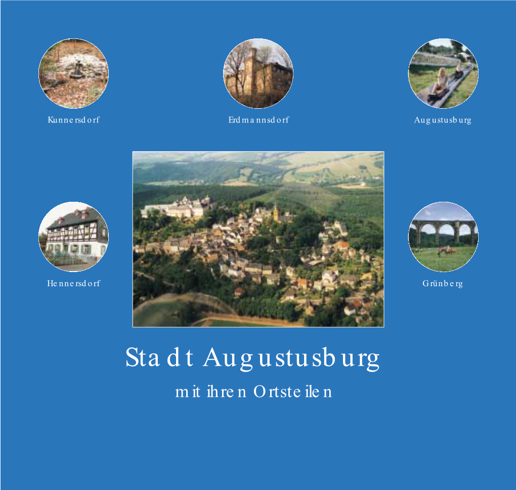 Stadt Augustusburg Mit Ihren Ortsteilen Grußwort