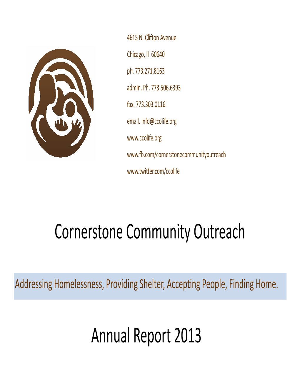 CCO Annual Report 2013