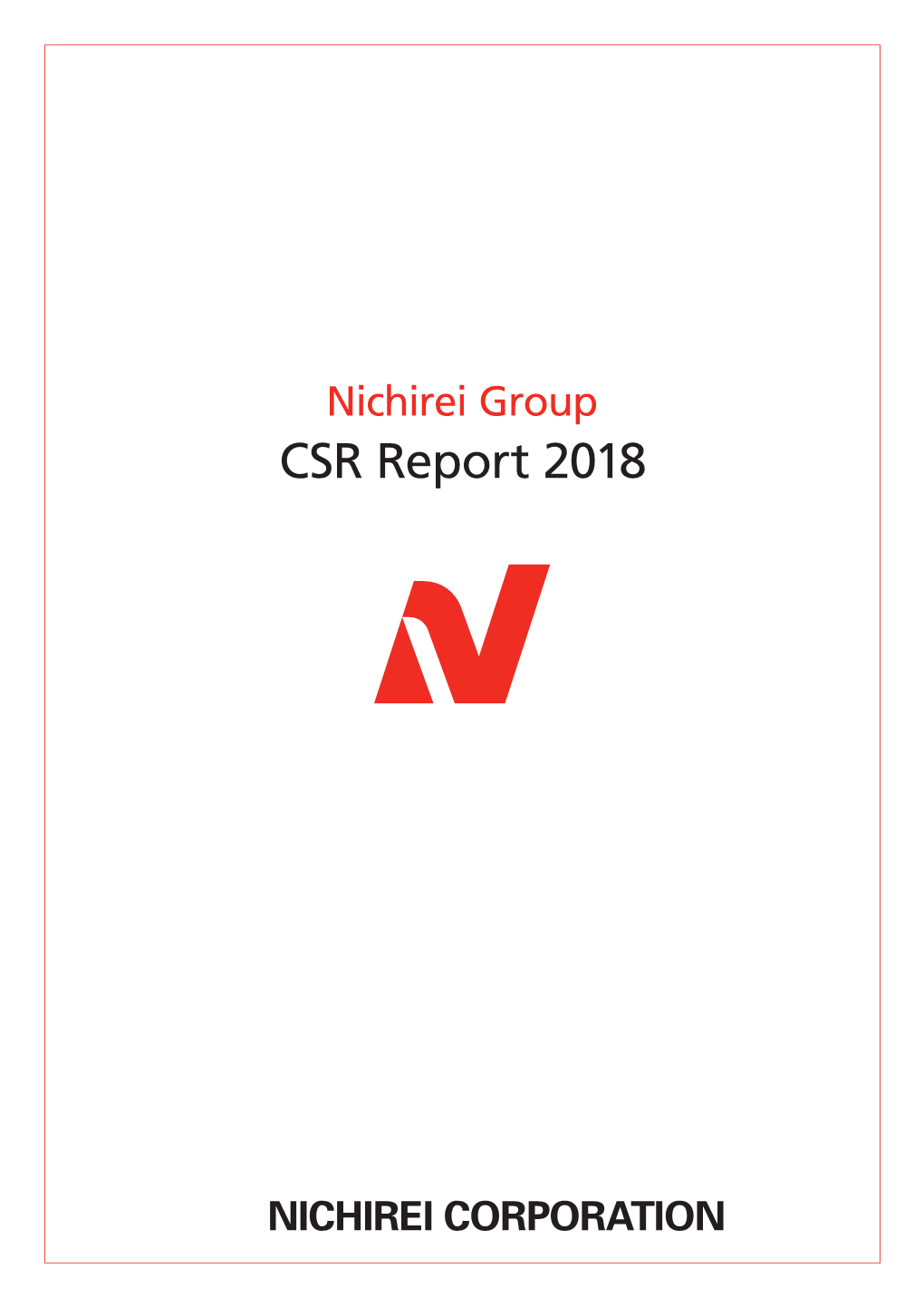 Third-Party Opinion of the Nichirei Group CSR Report 2018