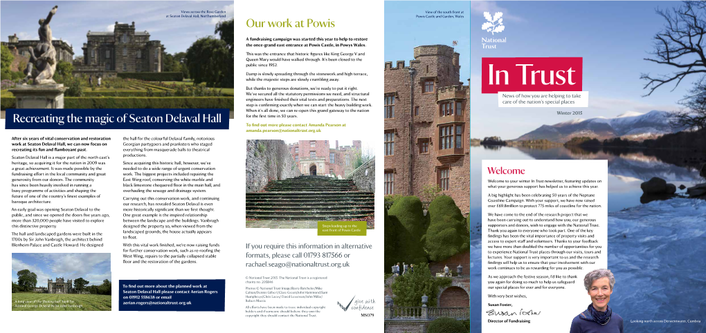 Our Work at Powis Recreating the Magic of Seaton Delaval Hall