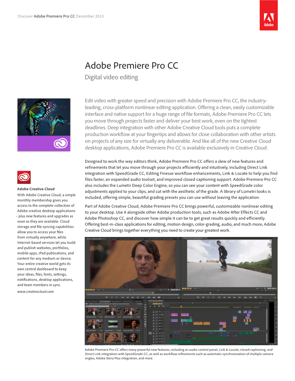 Discover Adobe Premiere Pro CC December 2013