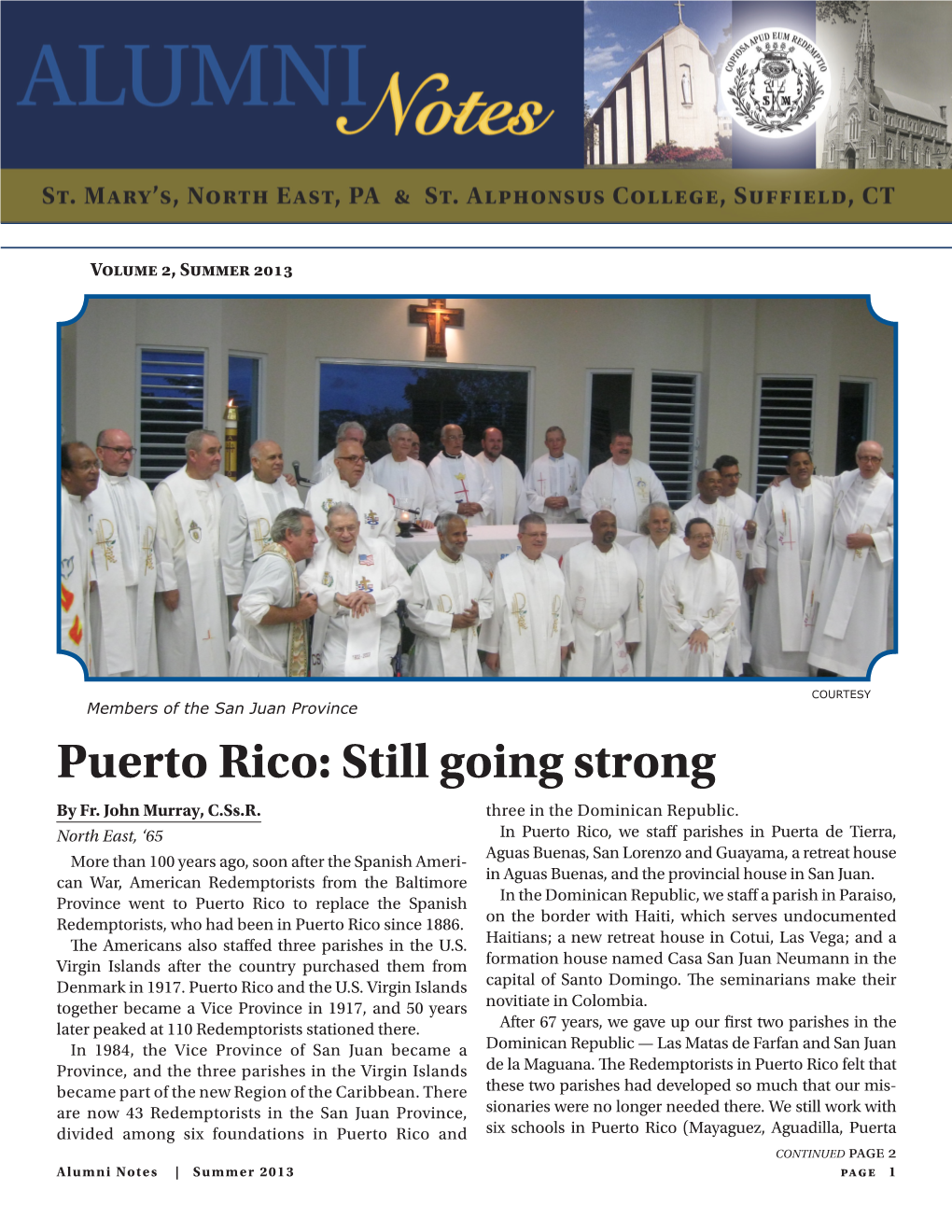 Puerto Rico: Still Going Strong by Fr
