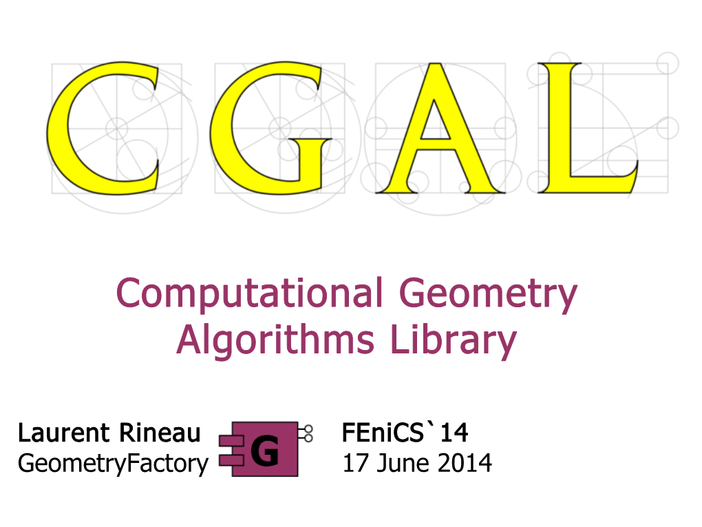 CGAL Overview