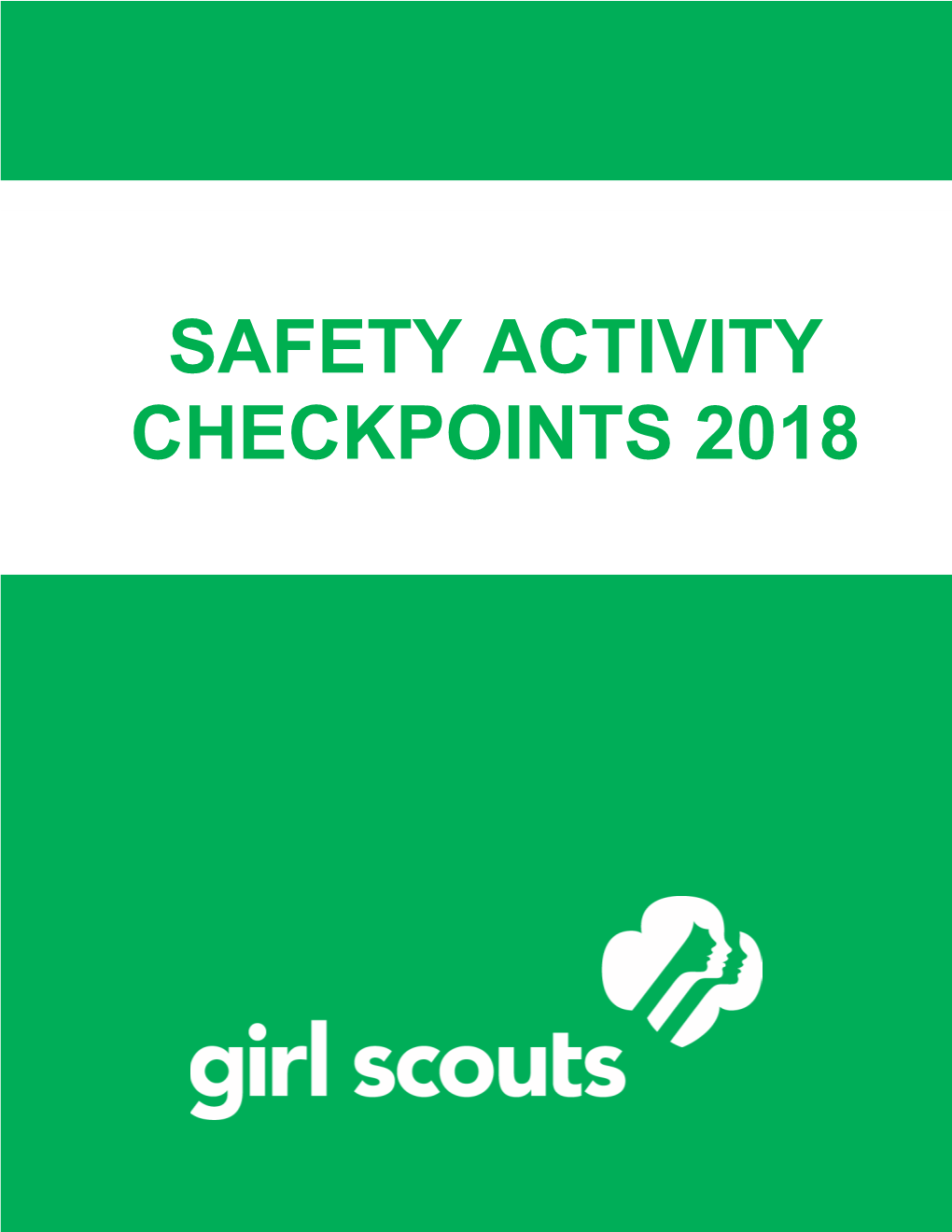 Safety Activity Checkpoints 2018