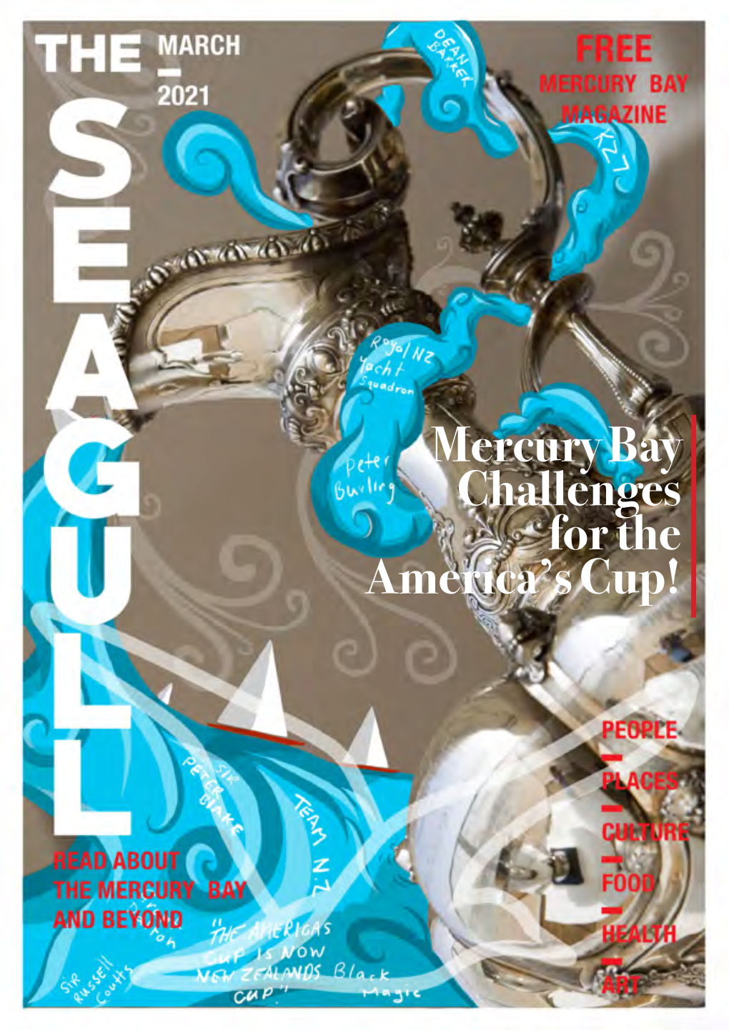 Mercury Bay Challenges for the America's Cup!
