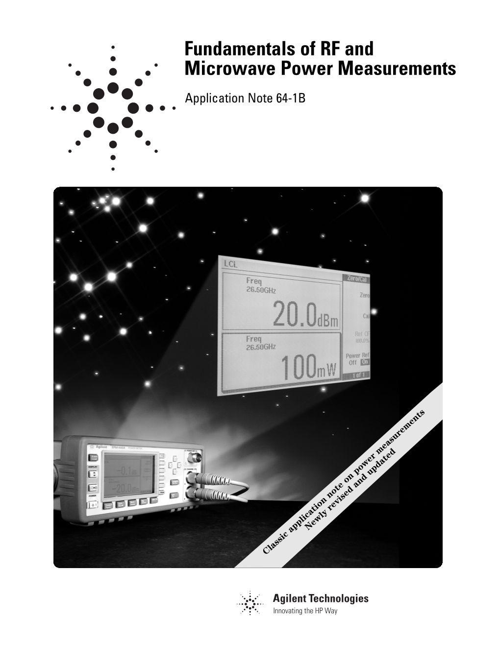 Fundamentals of RF and Microwave Power Measurements Application Note 64-1B