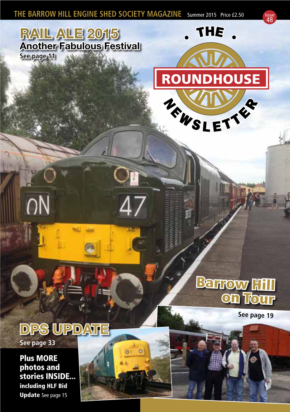 RAIL ALE 2015 Barrow Hill on Tour DPS UPDATE