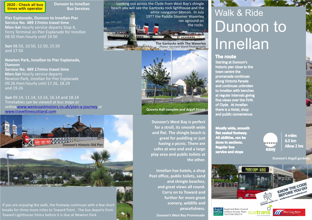 Dunoon to Innellan