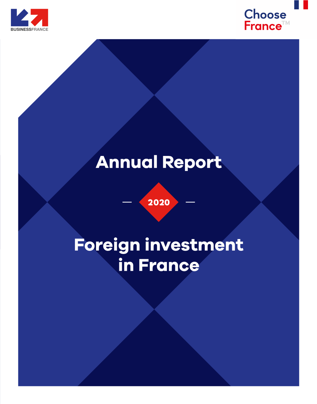 The Annual Report 2020 Foreign Investment in France