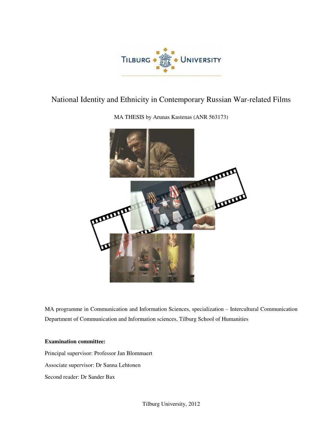 National Identity and Ethnicity in Contemporary Russian War-Related Films