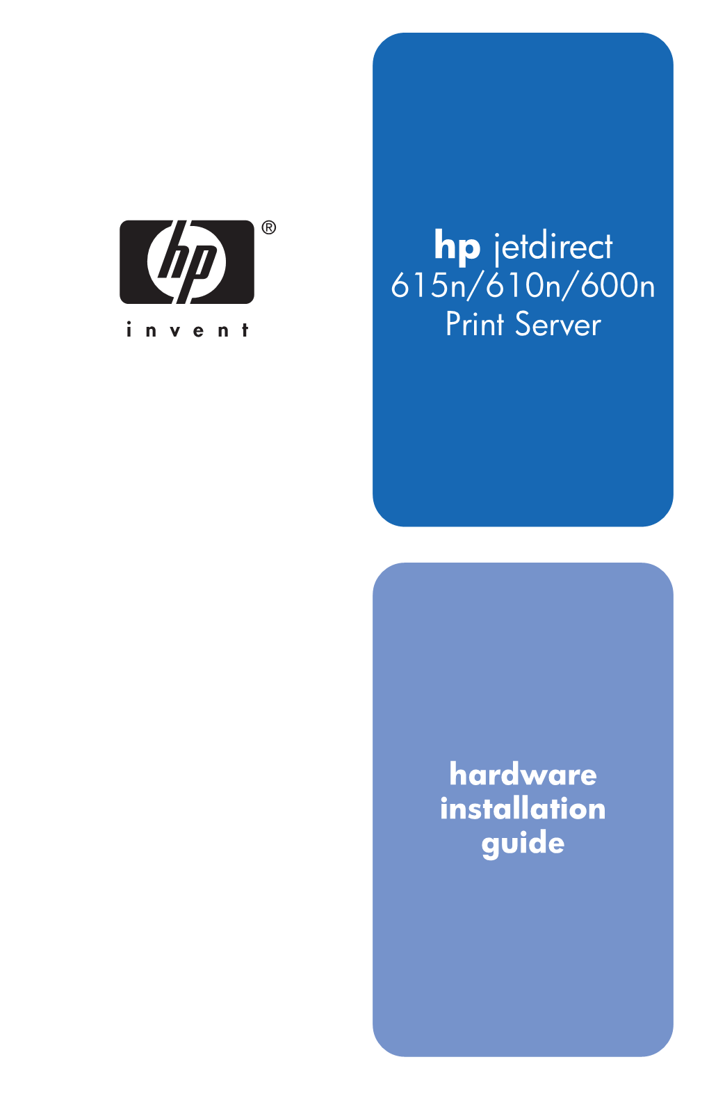 Hp Jetdirect 615N/610N/600N Print Server