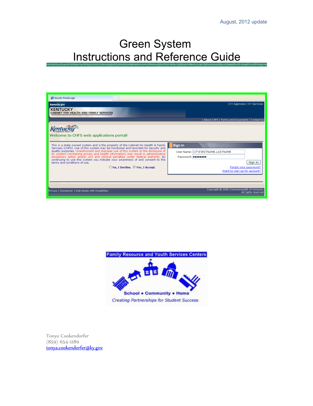 Instructions and Reference Guide