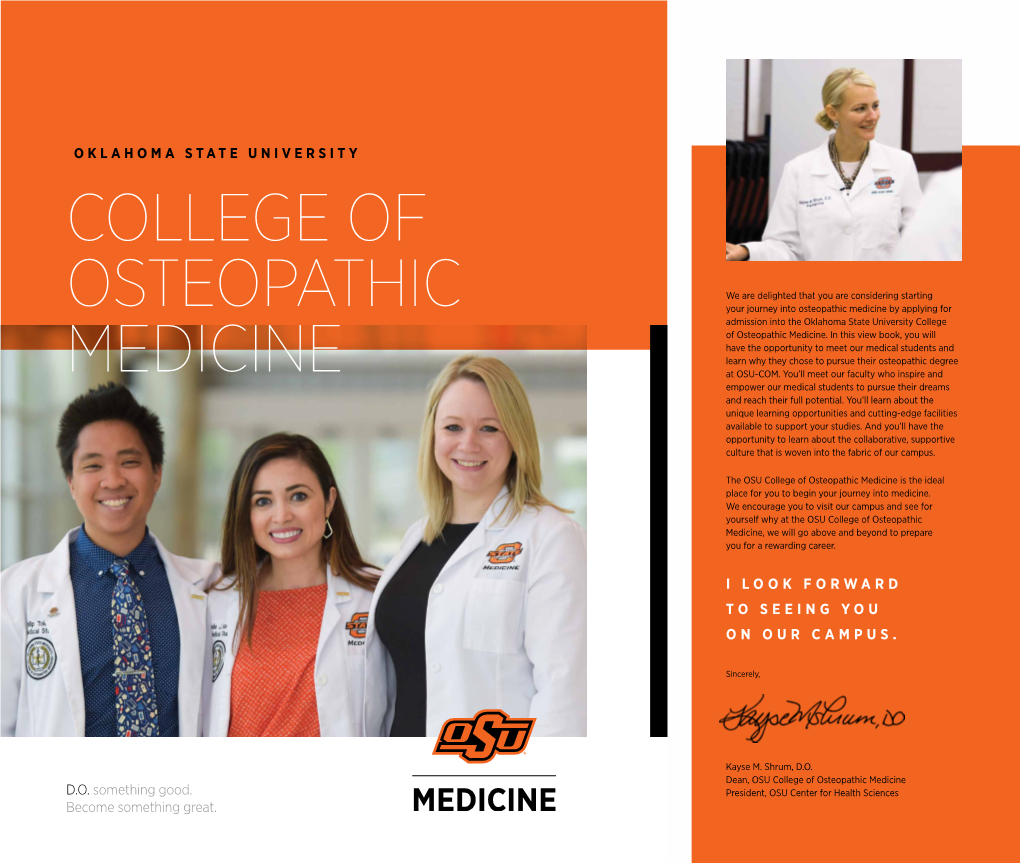 College of Osteopathic Medicine