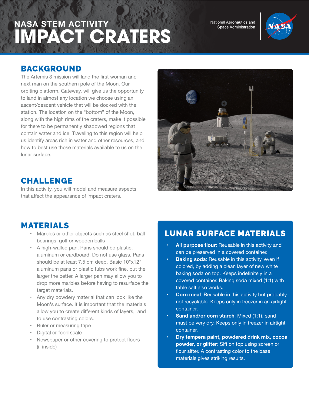 Impact Craters