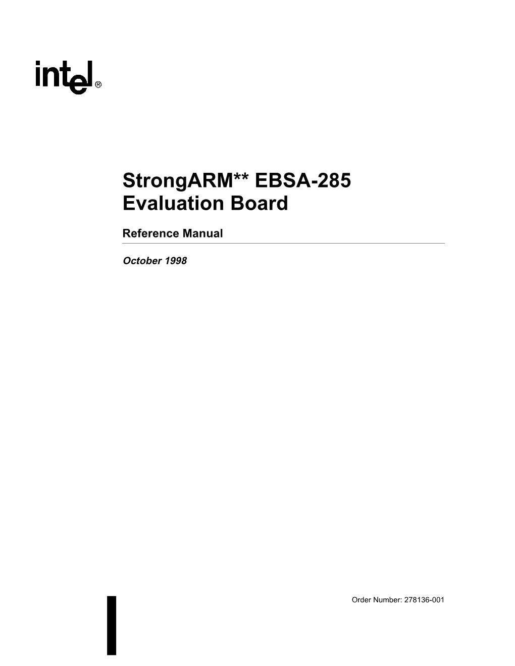 Strongarm** EBSA-285 Evaluation Board