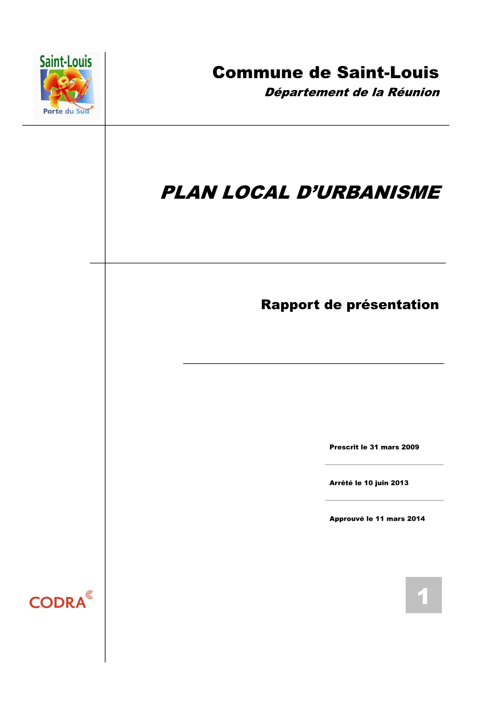 Plan Local D'urbanisme