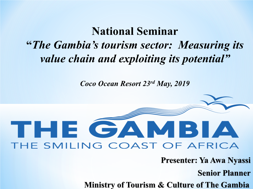 The Gambia's Tourism Sector