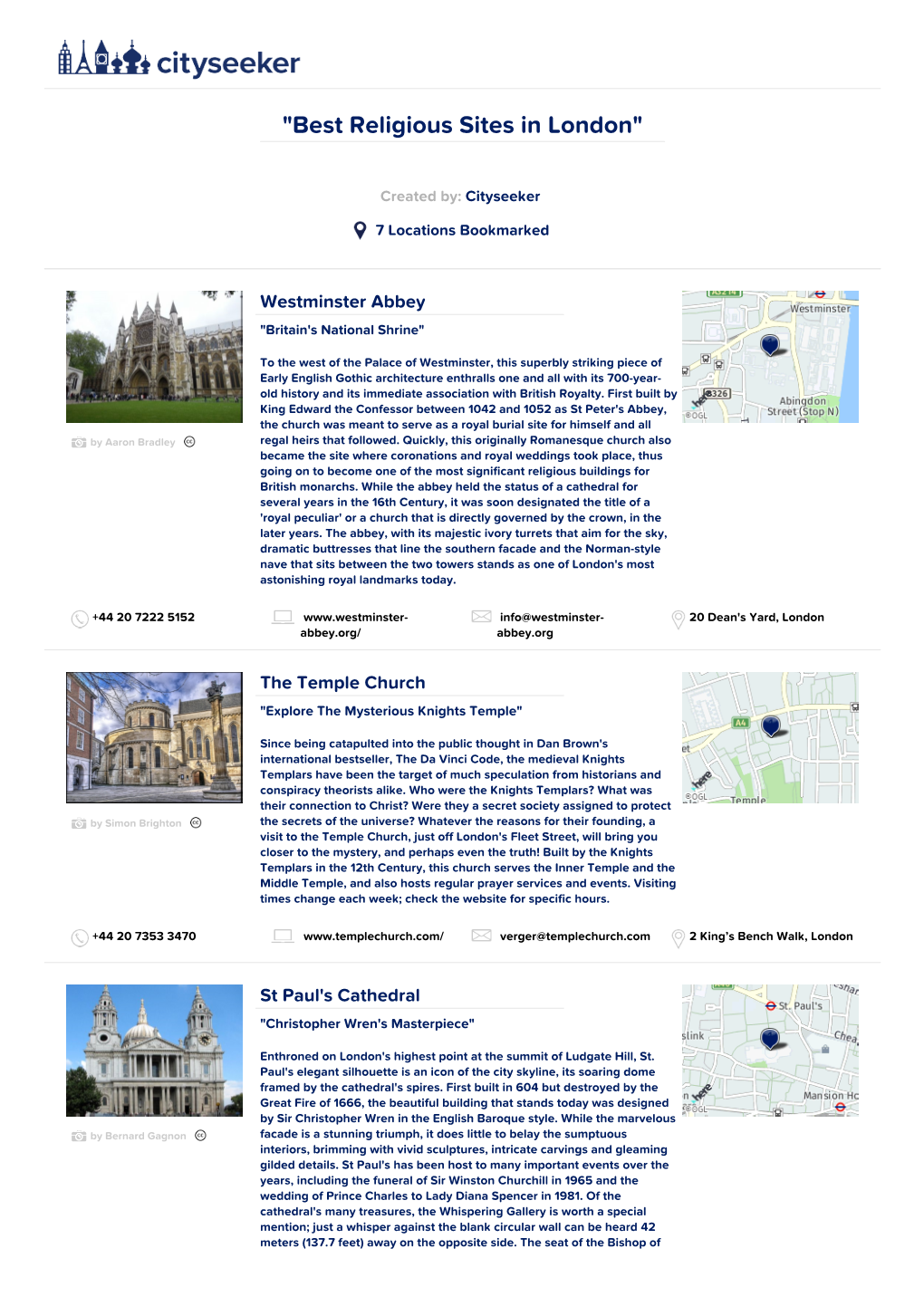 Best Religious Sites in London"