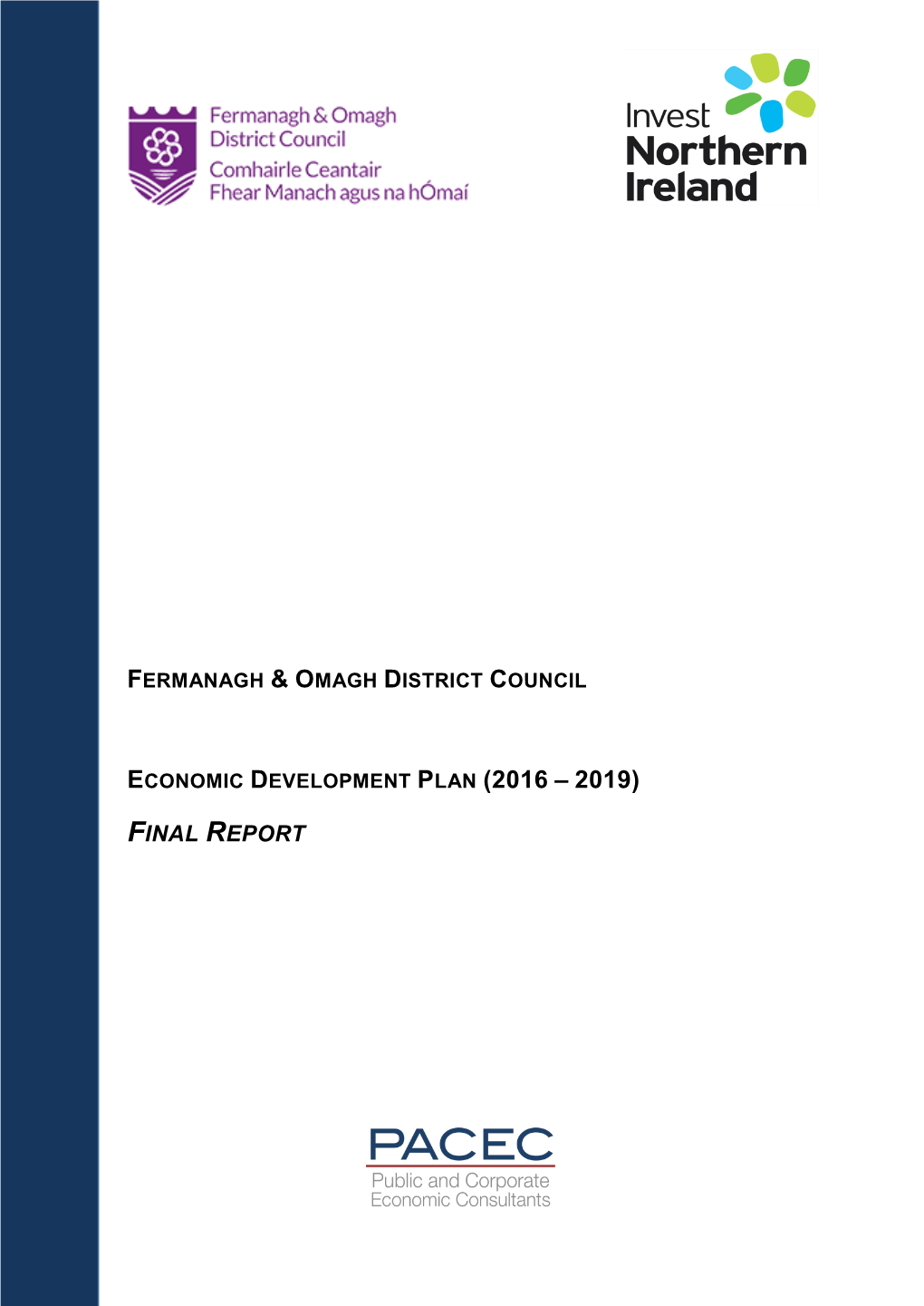 Economic Development Plan (2016 – 2019)