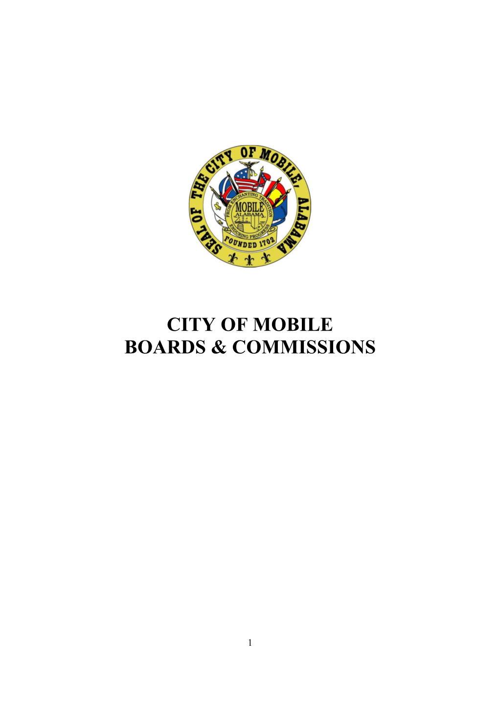 Descriptions of City Boards