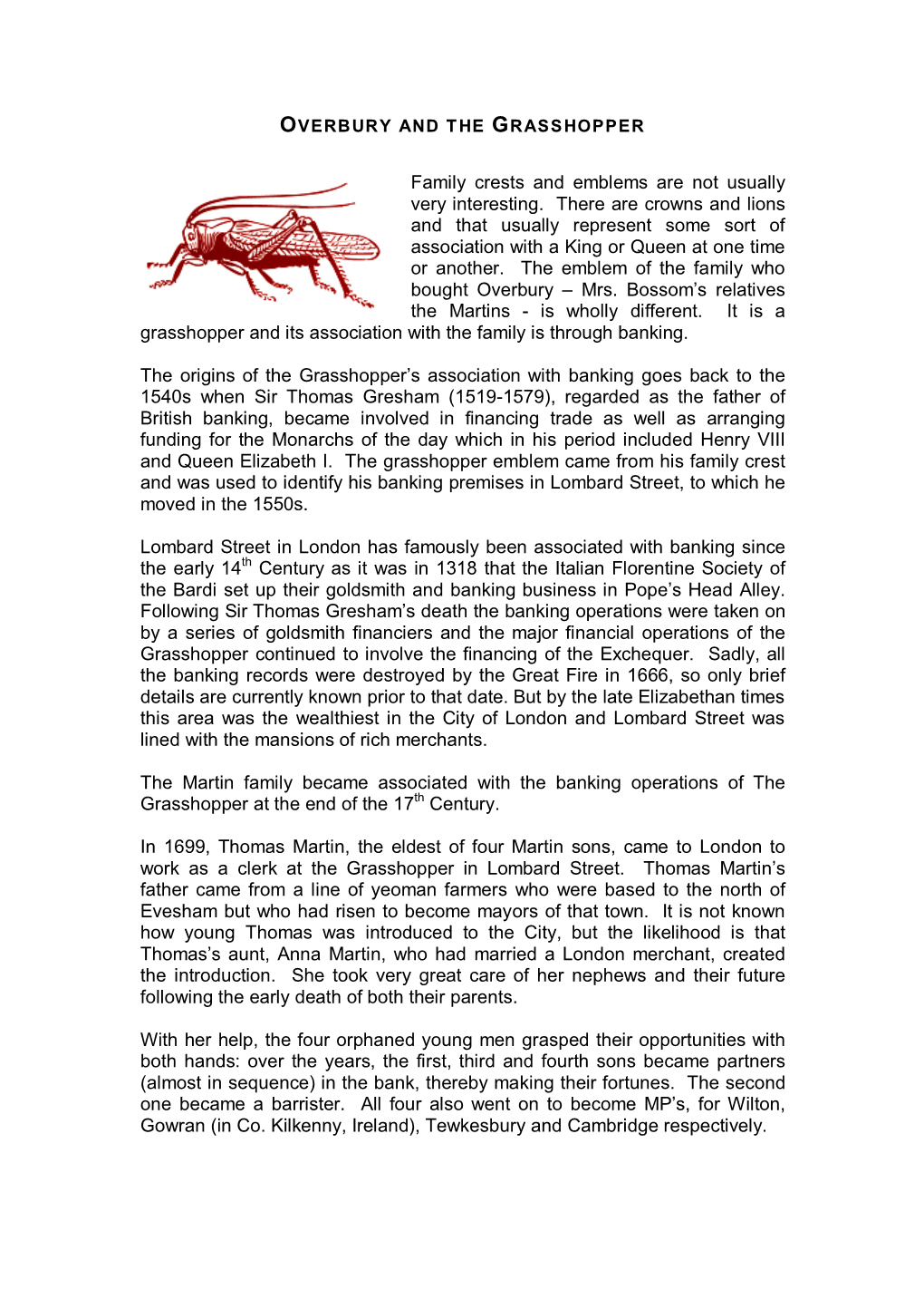 Overbury-And-The-Grasshopper.Pdf