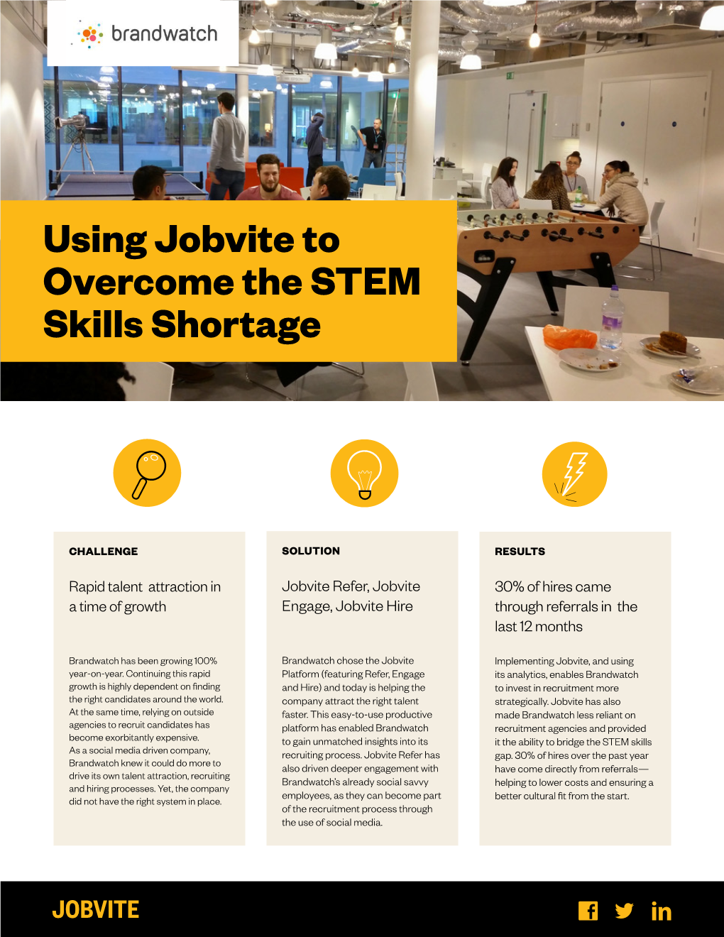 Using Jobvite to Overcome the STEM Skills Shortage