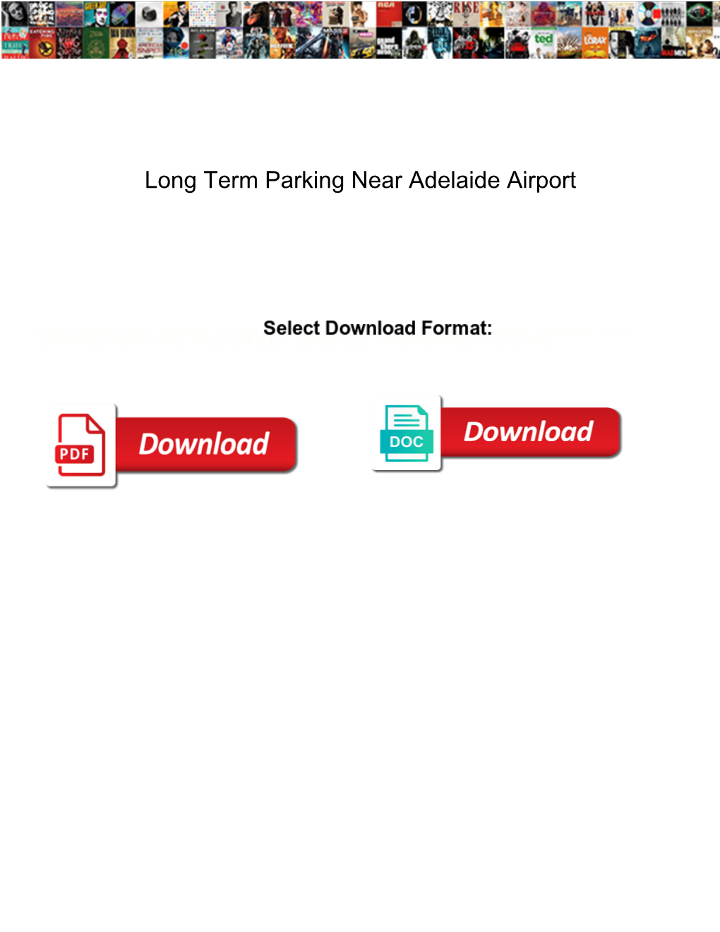 Long Term Parking Near Adelaide Airport