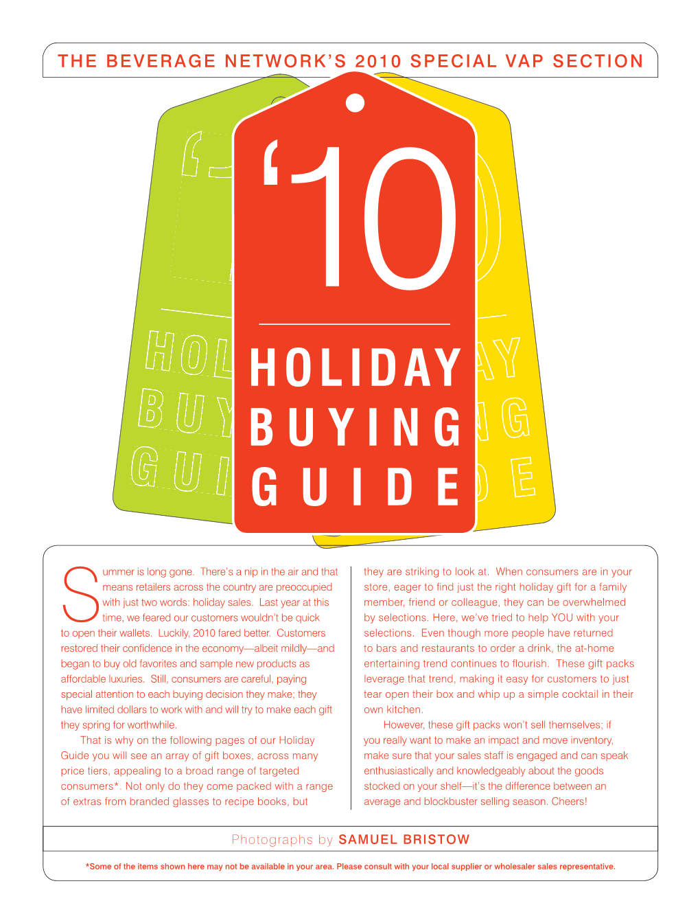 Holiday Buying Guide