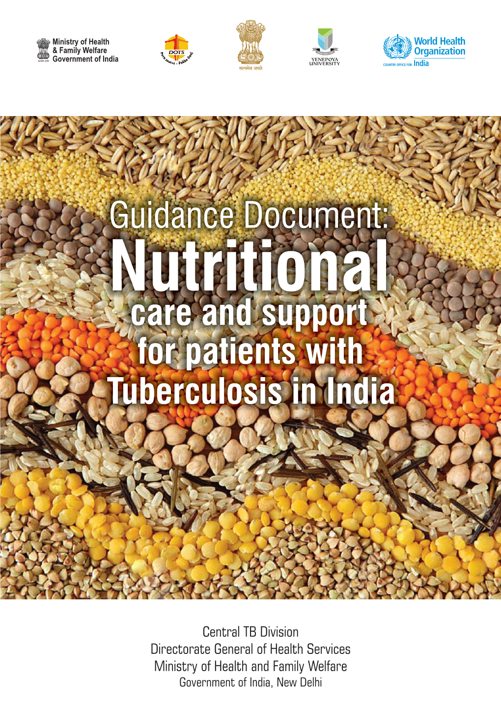 Guidance Document for Nutritional Care and Support for TB Patients in India