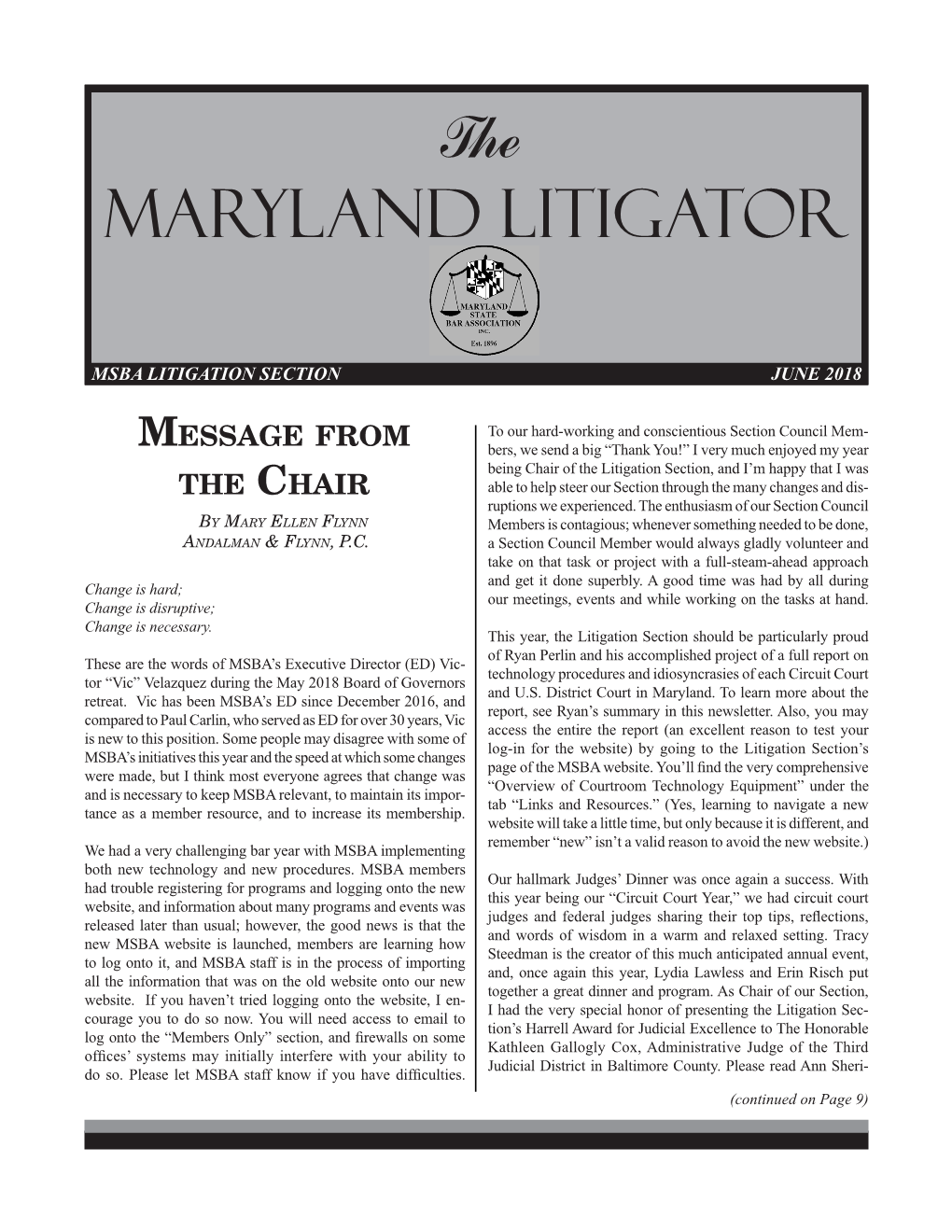 Maryland Litigator