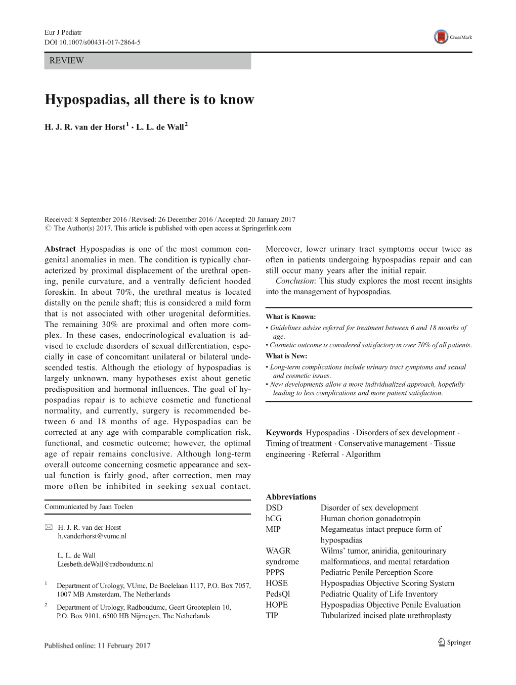 Hypospadias, All There Is to Know