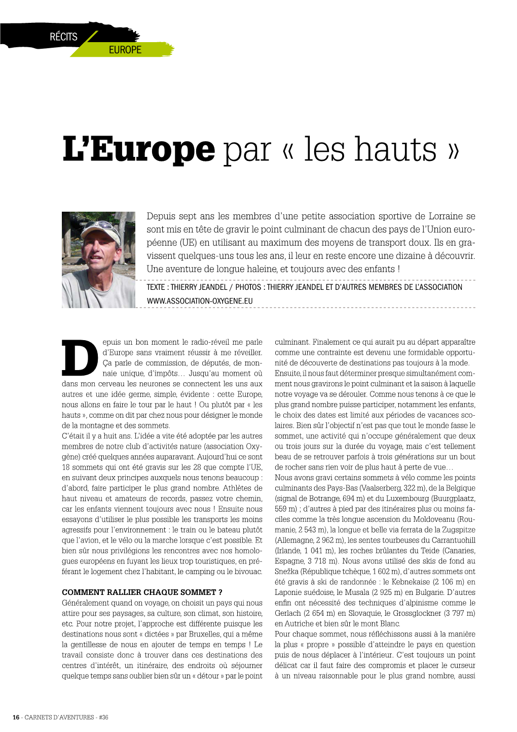 L'europe Par « Les Hauts »