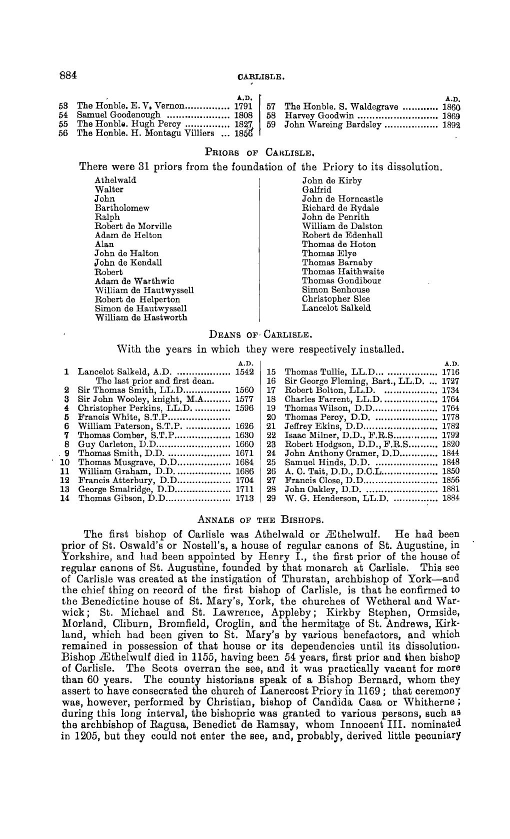 1384 There Were 31 Priors from the Foundation of the Priory to Its