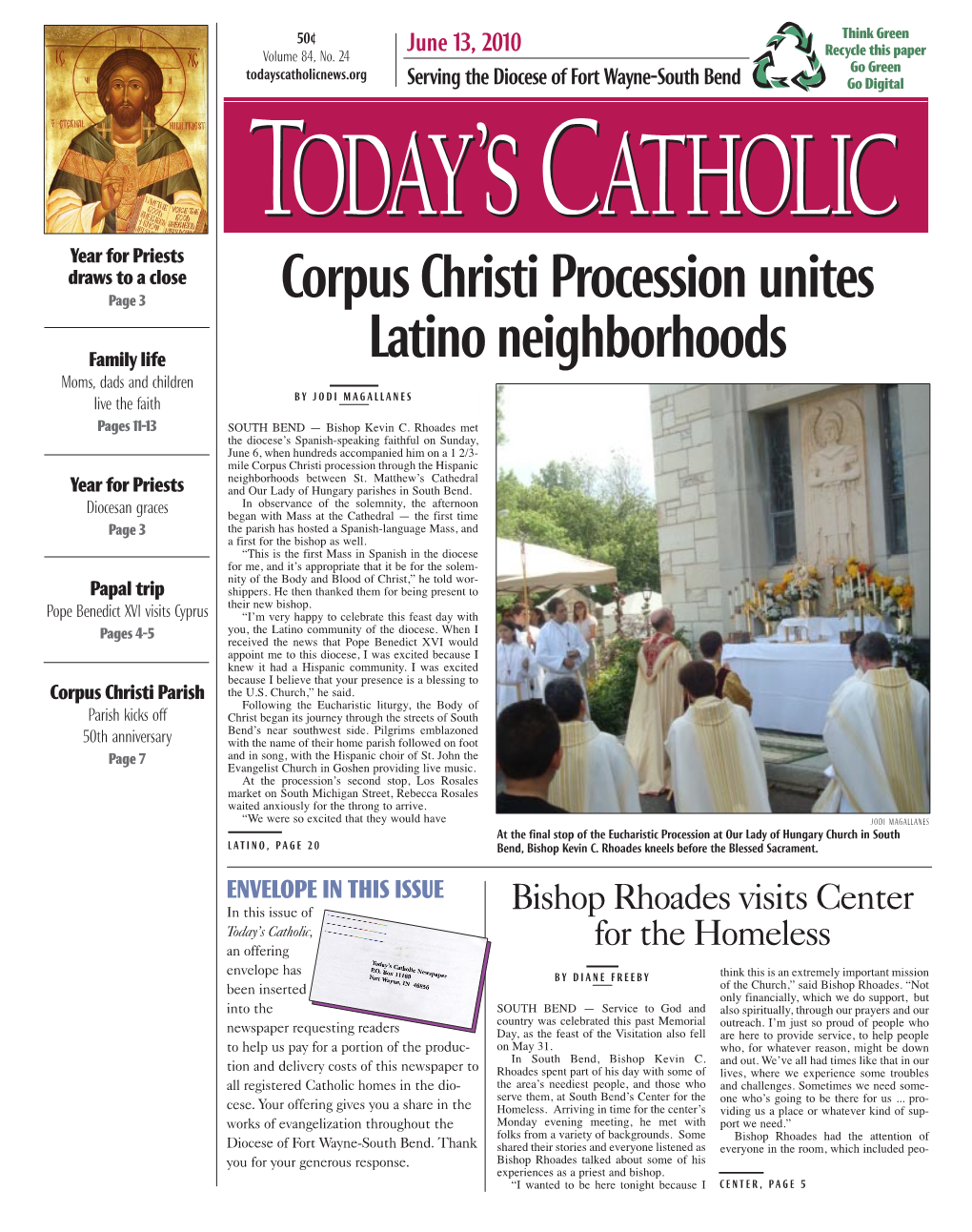 Corpus Christi Procession Unites Latino Neighborhoods