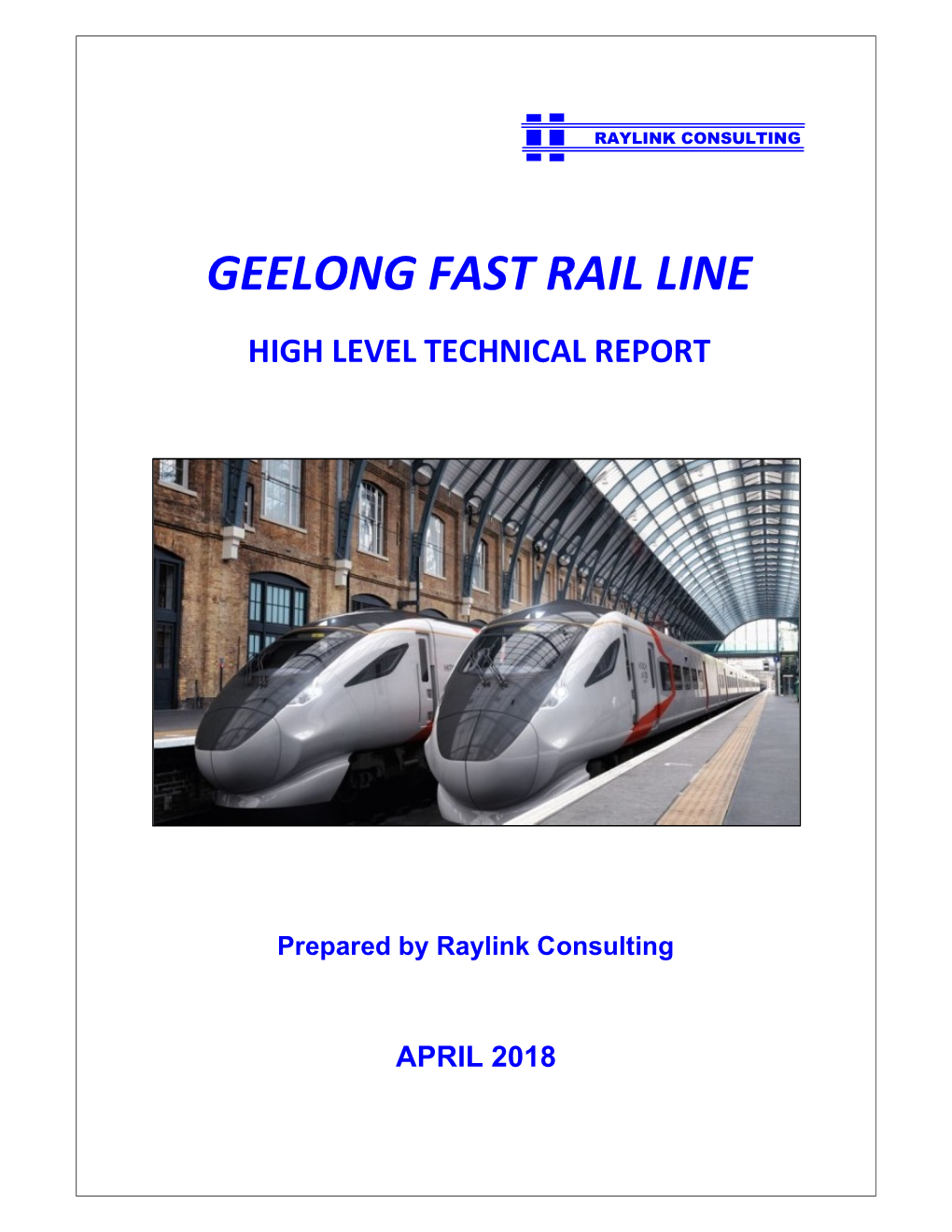 Geelong Fast Rail Line
