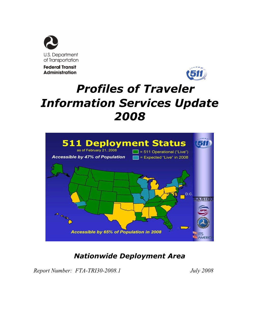 Profiles of Traveler Information Services Update 2008