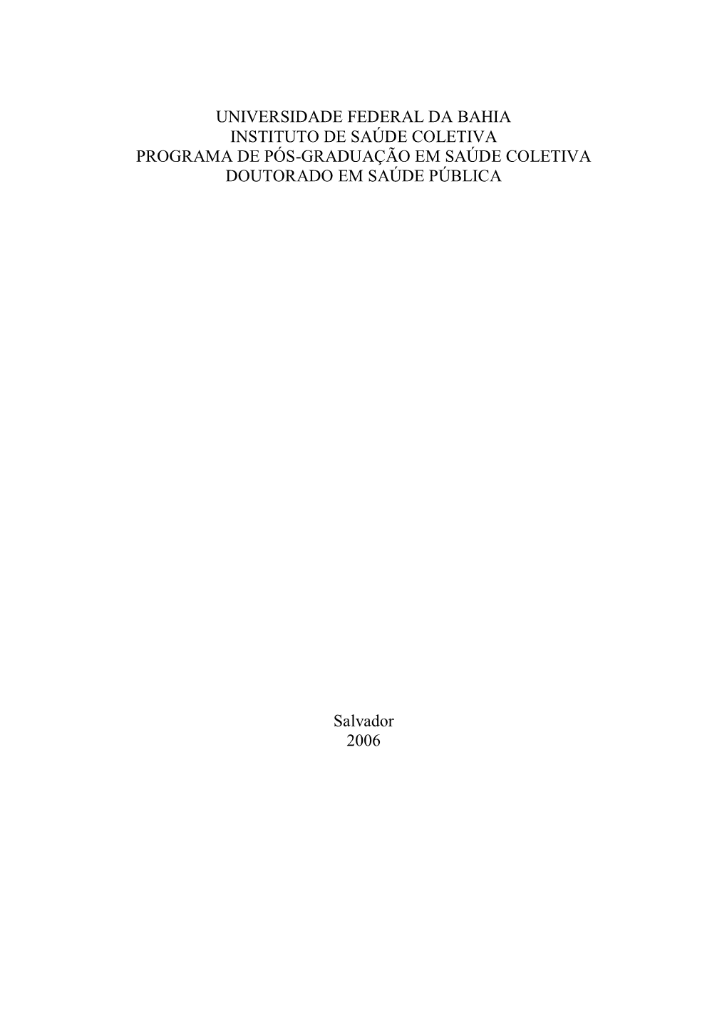 Um Estudo Em Três Capitais Brasileiras Greice Maria De Souza Menezes