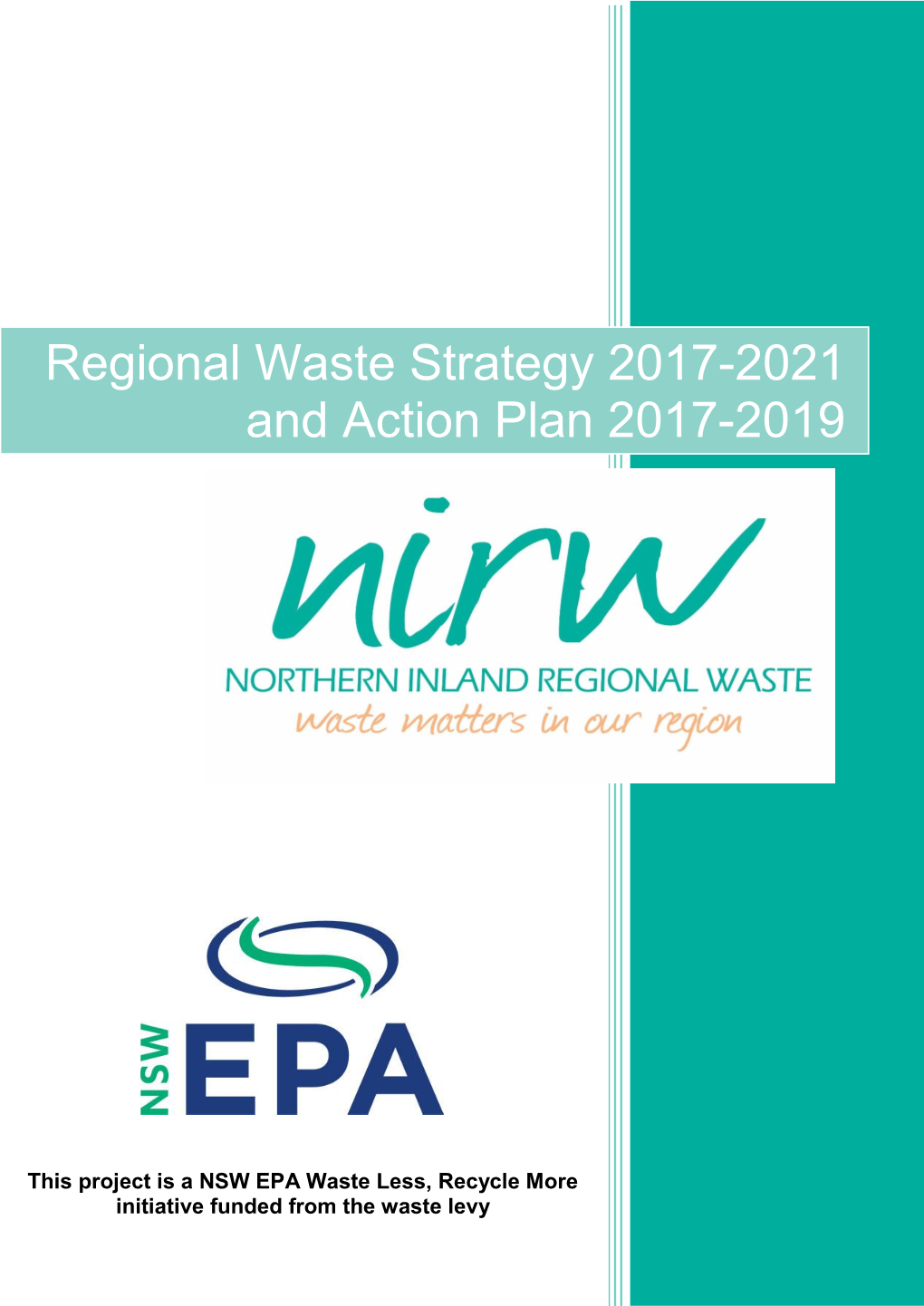 Regional Waste Strategy 2017-2021 and Action Plan 2017-2019