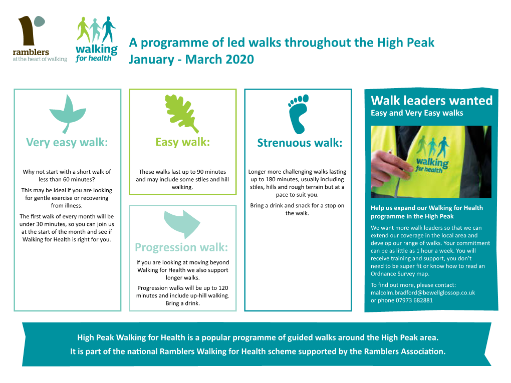 Walking for Health January