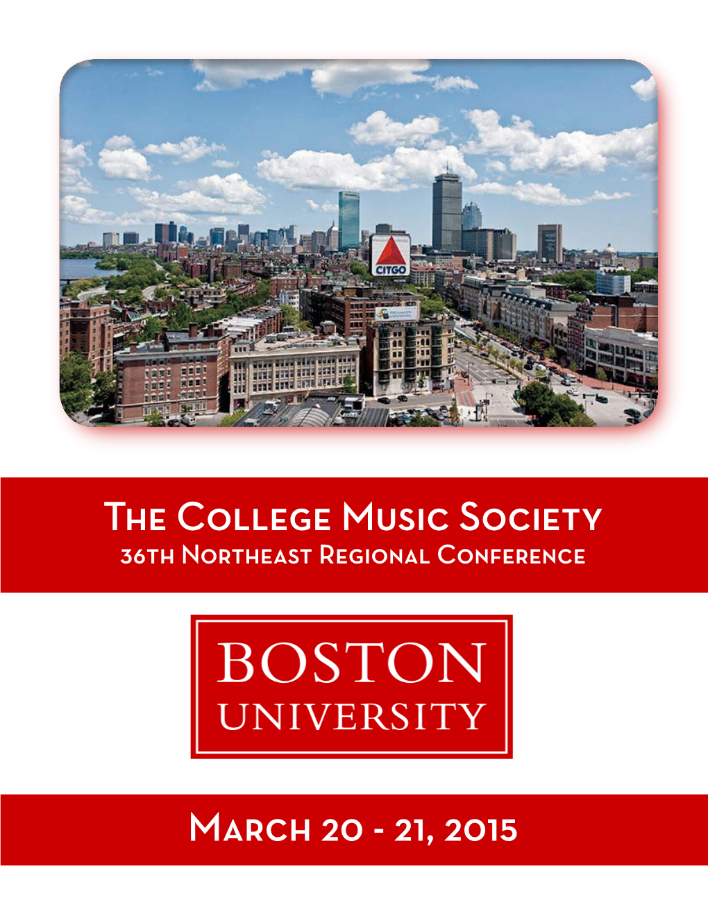 The College Music Society March 20