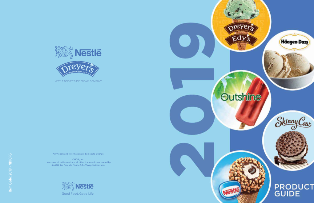 2019 Nestle Ice Cream