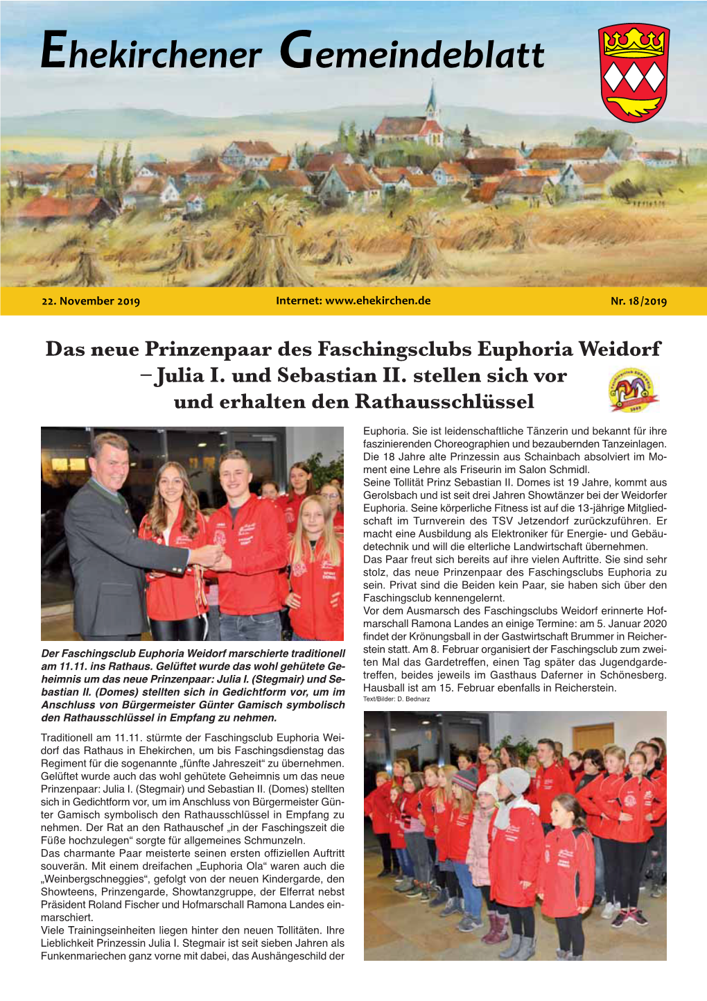 Ehekirchener Gemeindeblatt