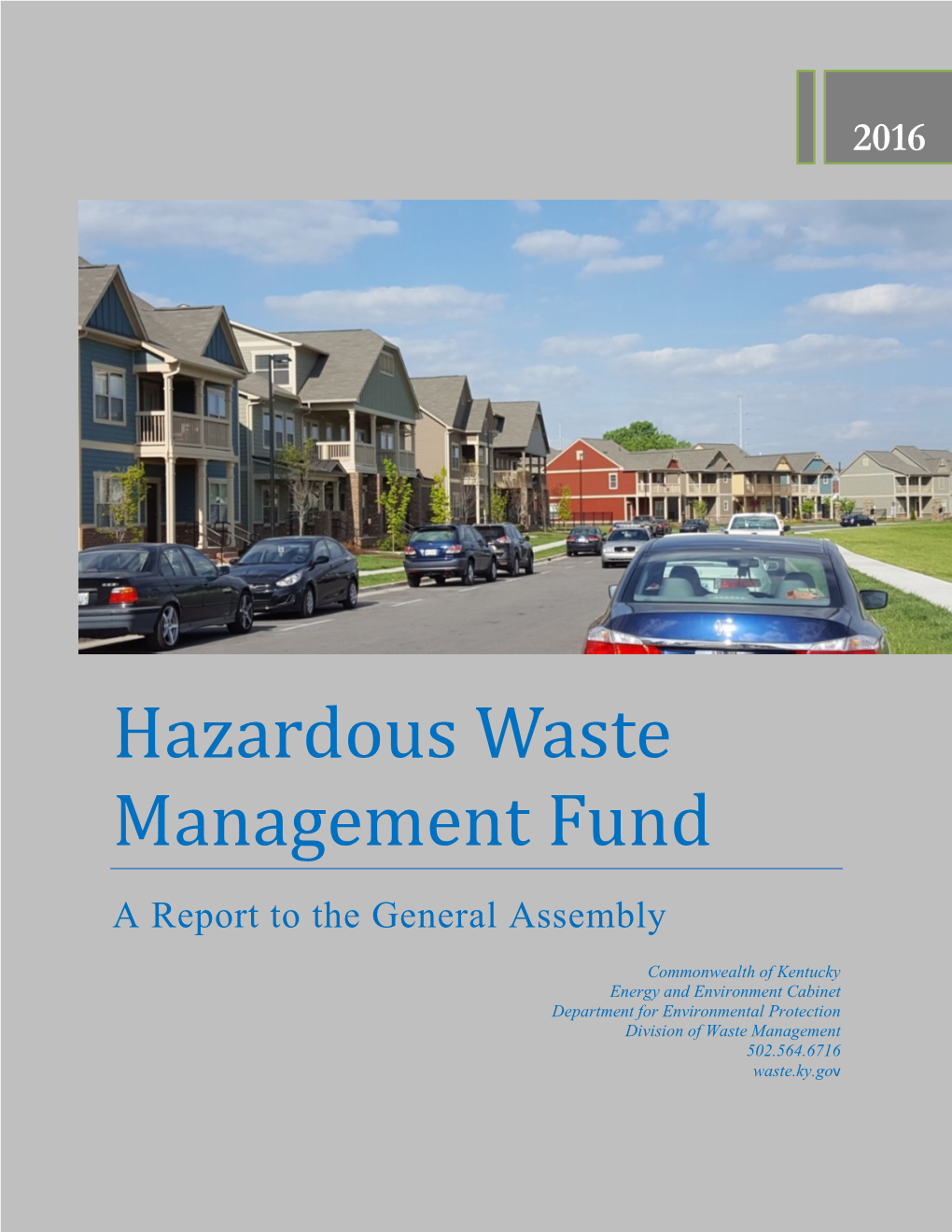 Hazardous Waste Management Fund