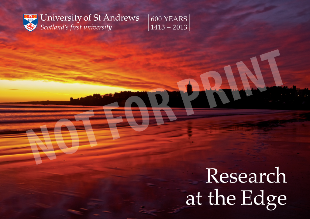 Research at the Edge Contents Foreword 1 Mediaeval Worlds 2