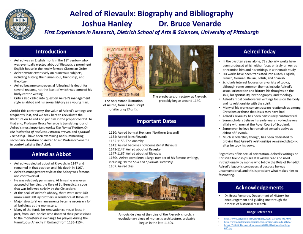 Aelred Poster