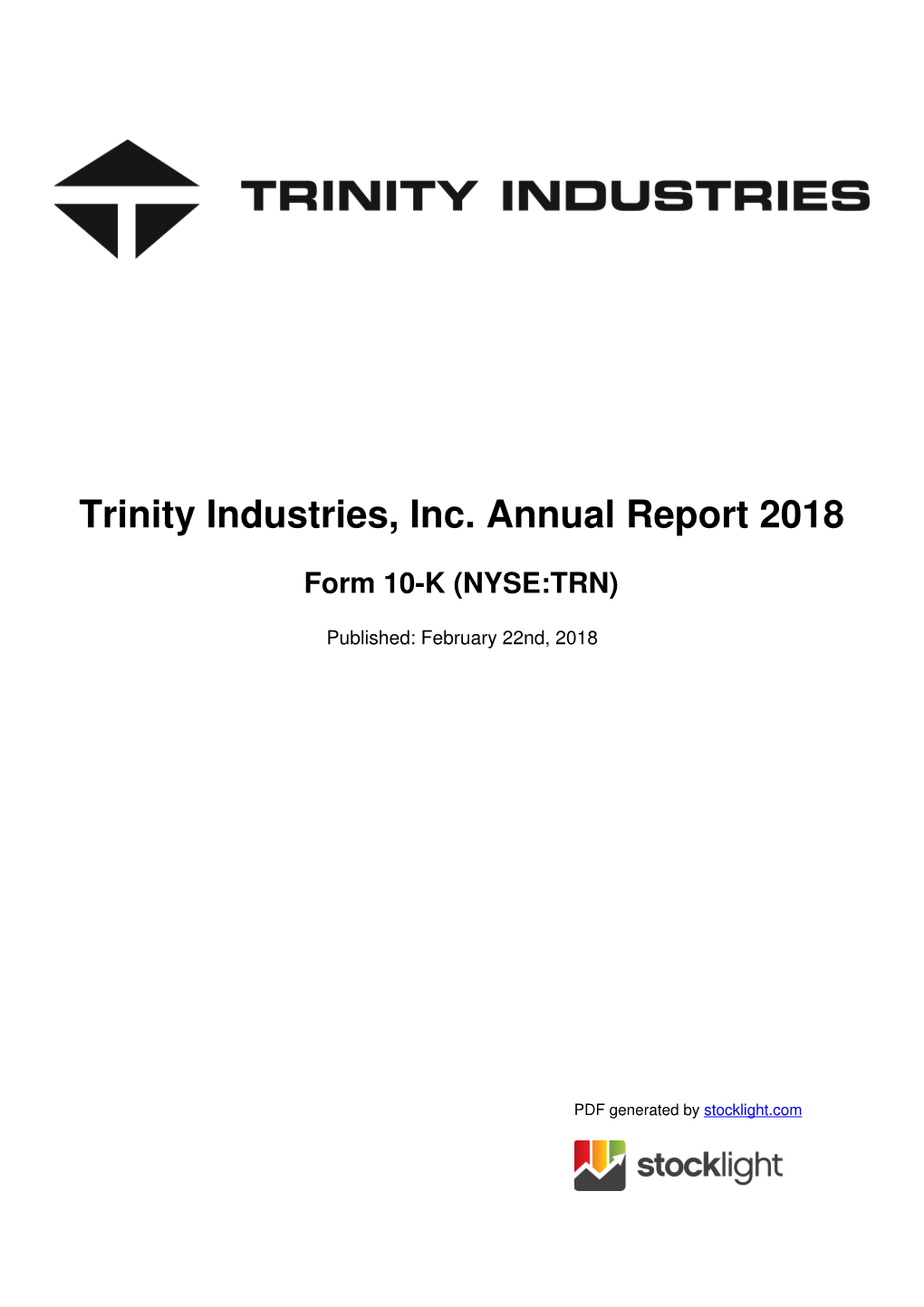 Trinity Industries, Inc