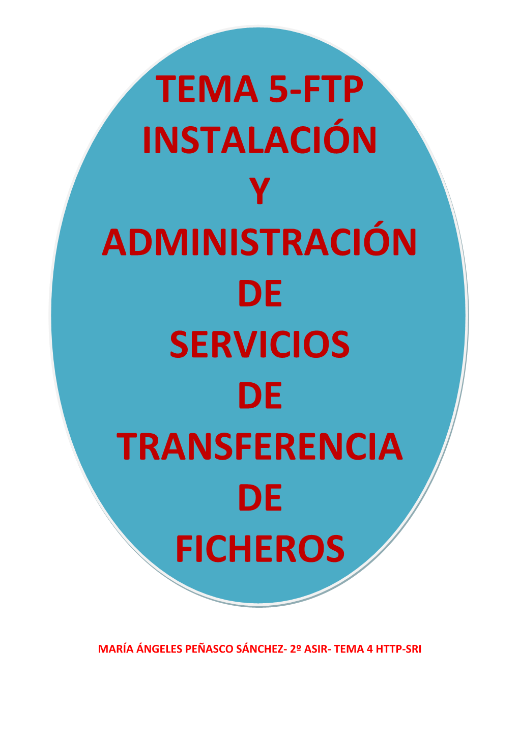 Tema 5-Ftp Instalación Y Administración De Servicios De Transferencia De Ficheros