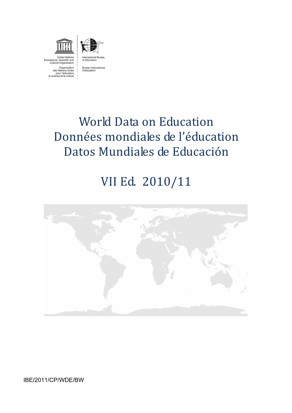 Belarus; World Data on Education, 2010/11