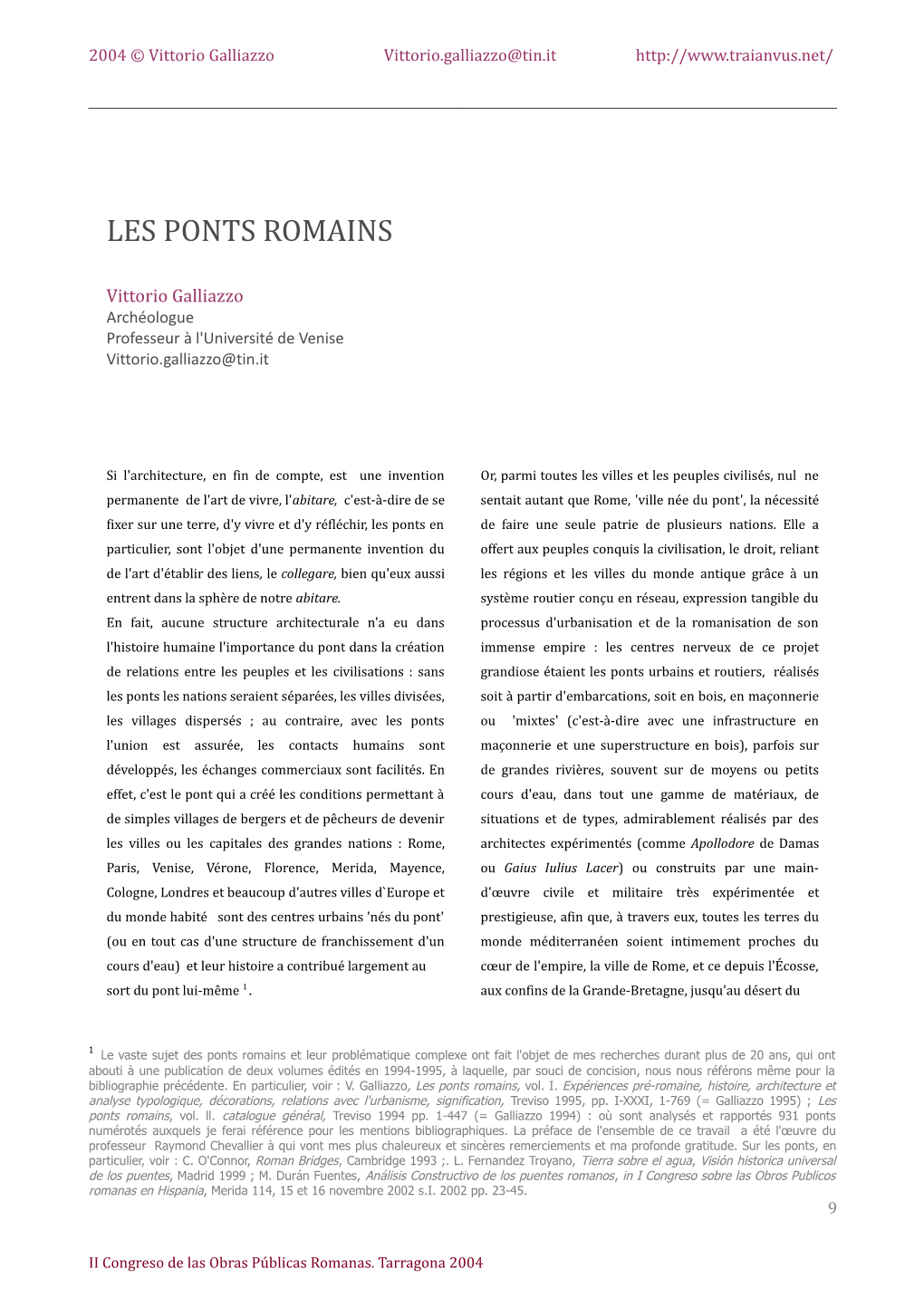 Les Ponts Romains